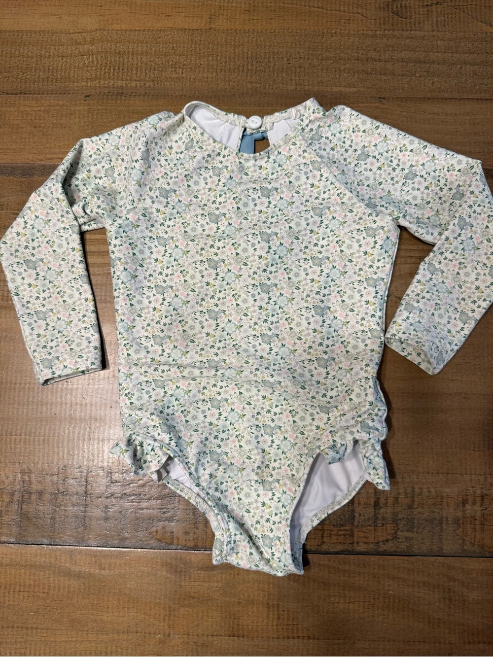 Minnow Floral Rashguard - 2T